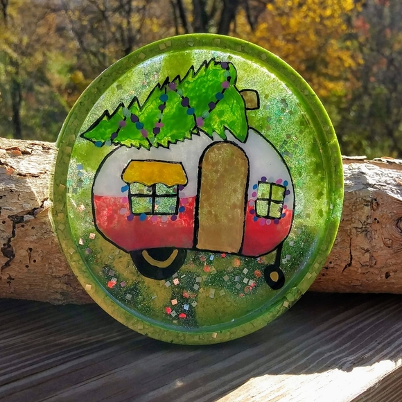 🎄Rustic Christmas Coaster🎄💖 - Picture 8 of 10